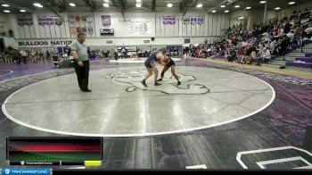 132 lbs Semifinal - Justyce Zuniga, Toppenish vs Jack Eylar, Ellensburg