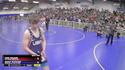 175 lbs Quarterfinal - Jake Walker, All-Phase Wrestling vs Brody Buzzard, Harrisburg High School