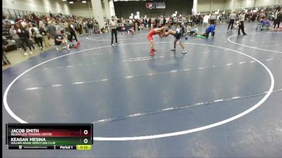 120 lbs Cons. Round 6 - Jacob Smith, Relentless Training Center vs Keagan Mesina, Golden Bears Wrestling Club