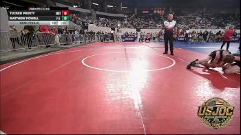 67 lbs Semifinal - Tucker Pruett, Smith Wrestling Academy vs Matthew Powell, F-5 Grappling