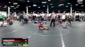 96 lbs Round 5 (8 Team) - Nico Cassano, Bitetto Trained vs Mason Messner, Mat Warriors