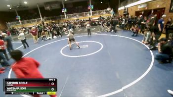 138 lbs Cons. Round 4 - Watsana Som, Hermiston vs Camron Bogle, Cheney