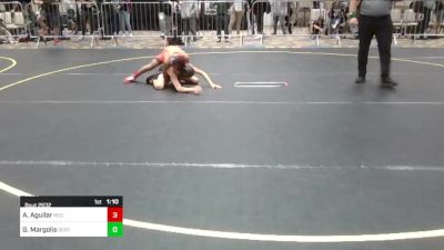 86 lbs Semifinal - Antonio Aguilar, Red Wave WC vs Grant Margolis, Ocrtc