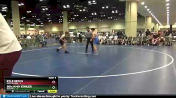 120 lbs Round 1 (10 Team) - Kyle Kerns, Griffin Fang vs Benjamin Kohler, Wasatch