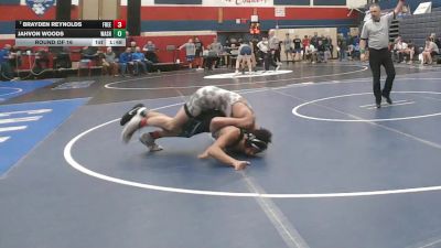 160 lbs Round Of 16 - Brayden Reynolds, Freedom vs Jahvon Woods, Washington