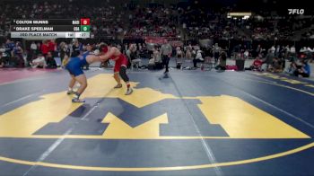 6A 190 lbs 3rd Place Match - Drake Speelman, Coeur D Alene vs Colton Munns, Madison