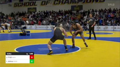 153 lbs Round Of 32 - Josh Fish, Westlake (UT) vs Isaac Johns, Woodford County (KY)