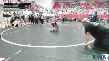 55 lbs Rr Rnd 2 - Dellaray Leniger, Team Nomad vs Elliott Underwood, Piedmont