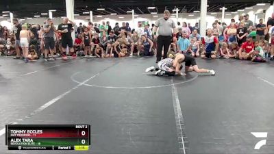 68 lbs Round 1 (4 Team) - Tommy Eccles, Mat Troopers vs Alex Tara, Revolution Elite