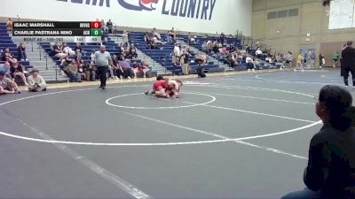 155-163 lbs Round 3 - Charlie Pastrana Nino, HotShots vs Isaac Marshall, Hood River Valley High School
