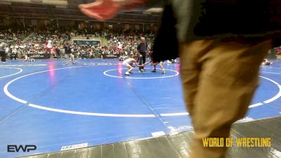 67 lbs Round Of 16 - John Petrovcik, NBWA vs Jasper Creten, Sly Fox