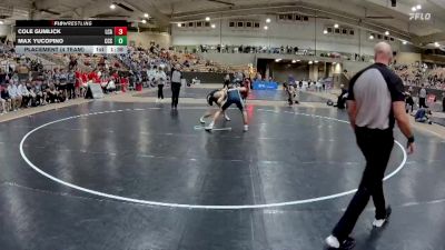 132 lbs Placement (4 Team) - Cole Gumlick, Lakeway Christian Academy vs Max Yucopino, Chattanooga Christian School