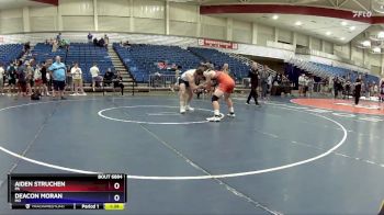 190 lbs Cons. Round 5 - Aiden Struchen, PA vs Deacon Moran, MO