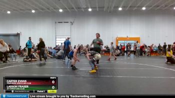 95 lbs Round 2 - Carter Evans, Team Bear Wrestling Club vs Ladson Fraser, Jet Wrestling Club