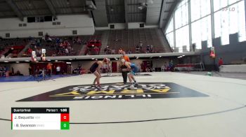 126-132 lbs Quarterfinal - Brayden Swanson, Oswego vs Jax Bequette, Metamora High School