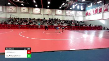 120 lbs Consolation - Jisup Shin, Weston vs Connor McLaughlin, Scituate