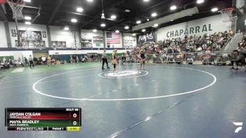 145 lbs Semifinal - Maiya Bradley, Vista Murrieta vs Jaydan Colgan, Temecula Valley