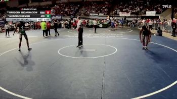 D 2 175 lbs Champ. Round 2 - Jayden Chapman, Archbishop Shaw vs Gregory Encarnacion, New Orleans Military & Maritime