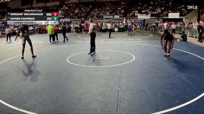 D 2 175 lbs Champ. Round 2 - Jayden Chapman, Archbishop Shaw vs Gregory Encarnacion, New Orleans Military & Maritime