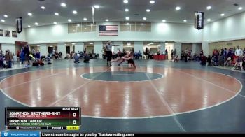 165 lbs Cons. Round 3 - Jonathon Brothers-Smith, Indian Creek Wrestling Club vs Brayden Tabler, Battling Braves Wrestling Club