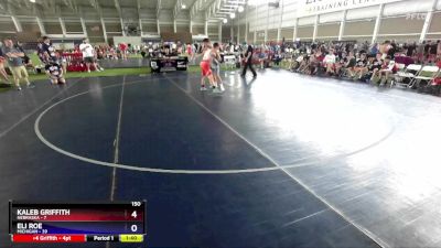 150 lbs Placement Matches (8 Team) - Kaleb Griffith, Nebraska vs Eli Roe, Michigan