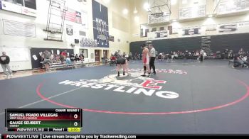 215 lbs Champ. Round 1 - Gauge Seubert, Cheney vs Samuel Prado Villegas, West Valley (Yakima)