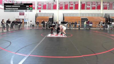 190 lbs Consi Of 4 - Desiah Anderson, Springfield Central vs Mateus Dalton, Xaverian