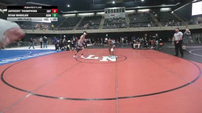 145 lbs 3rd Place - Anthony Thompkins, Suffolk vs Ryan Wheeler, Adamstown