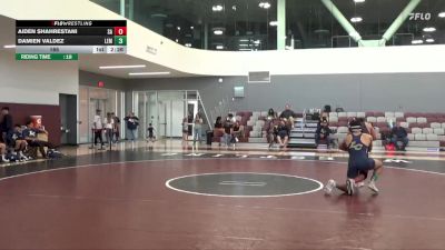 165 lbs Placement Matches (16 Team) - Damien Valdez, Lemoore College vs Aiden Shahrestani, Santa Ana