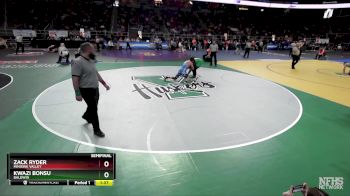 I-189 lbs Semifinal - Zack Ryder, Minisink Valley vs Kwazi Bonsu, Baldwin