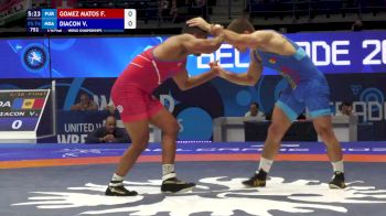 74 kg Qualif. - Franklin Gomez Matos, Puerto Rico vs Vasile Diacon, Moldova