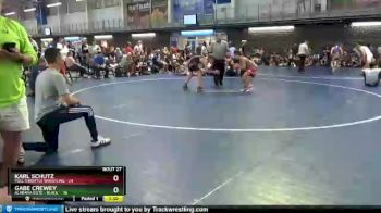 100 lbs Semis & 3rd Wb (16 Team) - Karl Schutz, Full Throttle Wrestling vs Gabe Crewey, Alabama Elite - Black&nbsp;