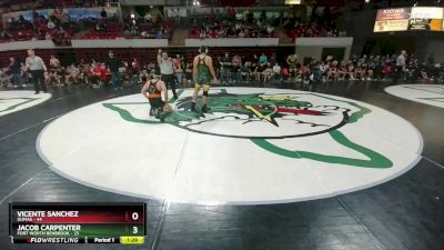 215 lbs Round 1 (8 Team) - Vicente Sanchez, Dumas vs JAcob Carpenter, Fort Worth Benbrook