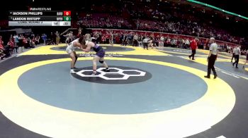 D1-215 lbs Cons. Round 3 - Jackson Phillips, Barberton vs Landon Ristoff, Mass. Perry