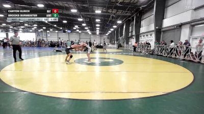 135 lbs Rr Rnd 3 - Canyon Ulrich, Mat Warriors PWC - MS vs Brooks Burmeister, All American Wrestling Club - MS