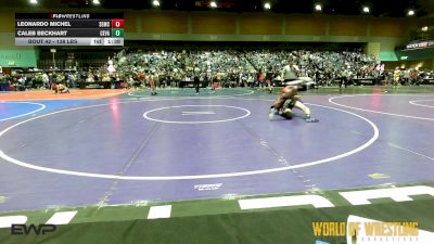 138 lbs Round Of 32 - Leonardo Michel, Salem Elite Mat Club vs Caleb Beckhart, Central Valley (Ceres)