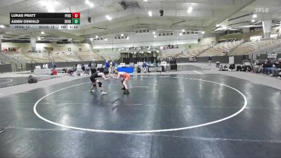 138 lbs 2nd Wrestleback (8 Team) - Aiden Oswald, Station Camp High School vs Lukas Pratt, Pigeon Forge High School