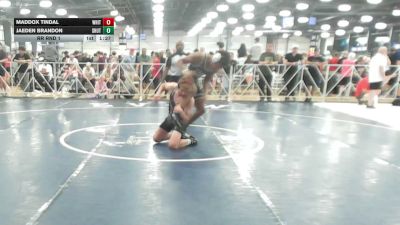 138 lbs Rr Rnd 1 - Maddox Tindal, Whitted Trained National Dual Team - HSB vs Jaeden Brandon, Team Shutt Whittaker - HSB