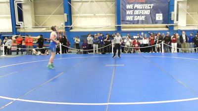 197 lbs Champ. Round 2 - Gregory Brunk, Maine Maritime vs Anthony Fernandez, Johnson & Wales (ri)