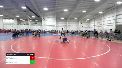 100 lbs Round Of 32 - Dante Vieira, North Providence vs Gabriel Perez, Smitty's Wrestling Barn