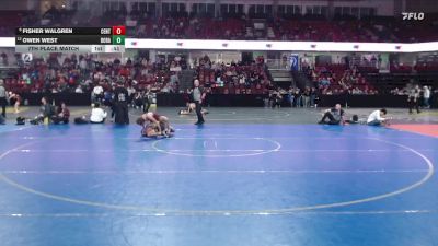 126 lbs 7th Place Match - Fisher Walgren, Centennial vs Owen West, Borah
