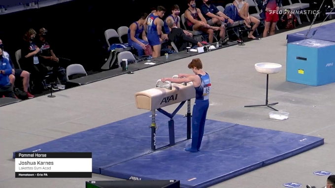 Joshua Karnes - Pommel Horse, Lakettes Gym Acad - 2021 US Championships