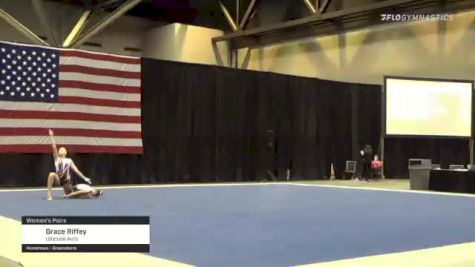 Grace Riffey - Women's Pairs, Ultimate Acro - 2021 USA Gymnastics Championships