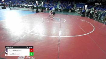 132 lbs Round Of 16 - Caleb Caceres, Shawsheen vs Alex Rhein, Newton South