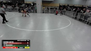 132 lbs Cons. Round 3 - Damien Reyes, Goldman`s Wrestling Academy Of The Rockies vs Ty Edwards, SPAR Wrestling Academy