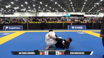 Kevin Christian Diaz vs Jake Rangel Hernandez 2025 World Master IBJJF Jiu-Jitsu Championship