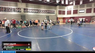 80 lbs Cons. Round 3 - Jed Williams, Olympus-Skyline vs Emmett Walker, Box Elder Stingers