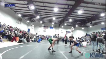 96 lbs Rr Rnd 2 - Braxton Brewster, The Hall Wrestling Club vs Brayden Merritt, Norman North