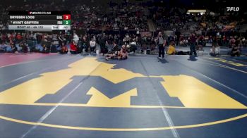 4A 132 lbs Champ. Round 1 - Dryssen Loos, Buhl vs Wyatt Griffith, Fruitland