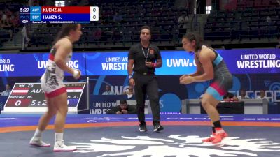 76 kg 1/4 Final - Martina Kuenz, Austria vs Samar Amer Ibrahim Hamza, Egypt